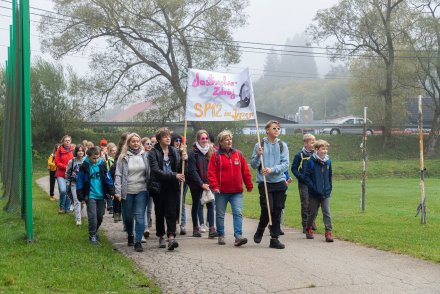 Szkoła z Jastrzębia-Zdroju na mecie rajdu